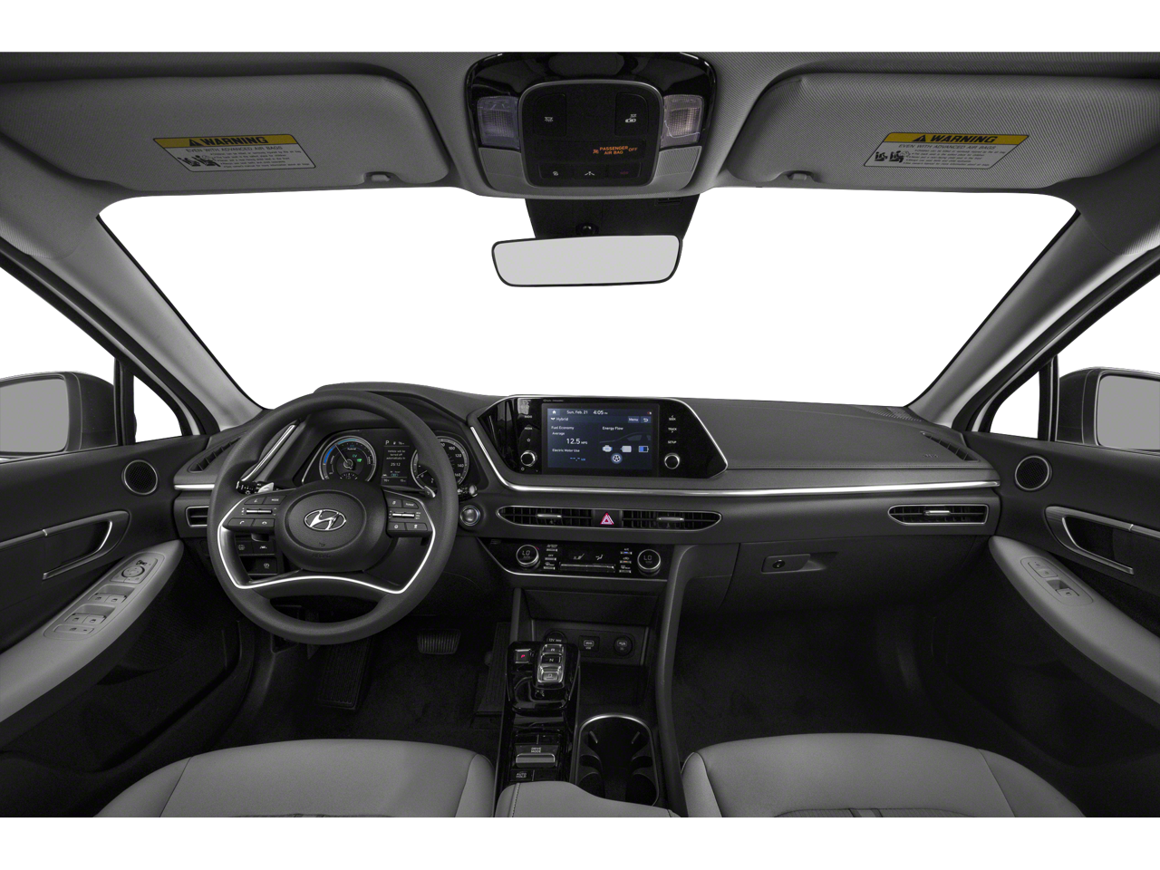 2021 Hyundai SONATA HYBRID Blue