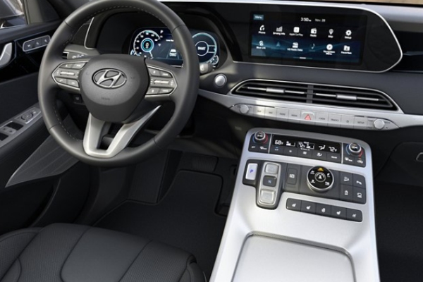 Black Nappa Leather in 2021 Hyundai Palisade