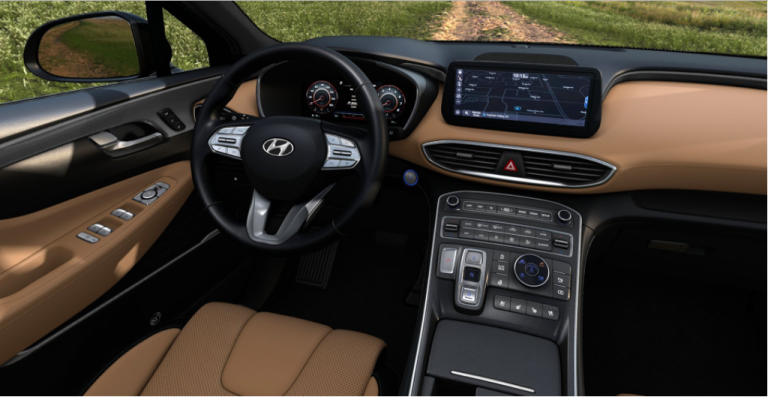 2021 Hyundai Santa Fe Available Interior and Exterior Color Options