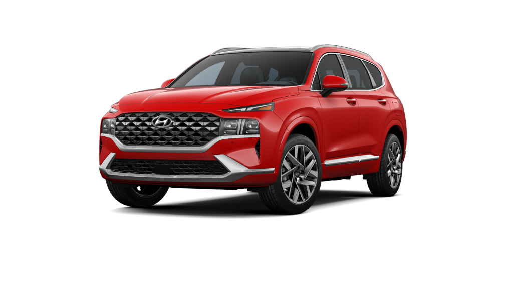 2021 Hyundai Santa Fe in Calypso Red