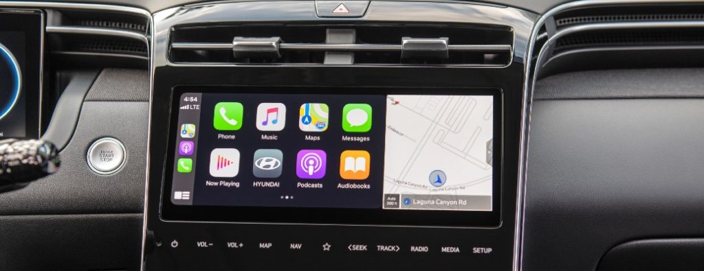 Which Hyundai Models offer Apple CarPlay® and Android Auto™?