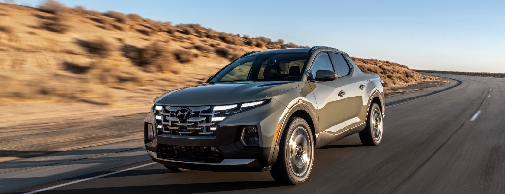 Gray 2022 Hyundai Santa Cruz