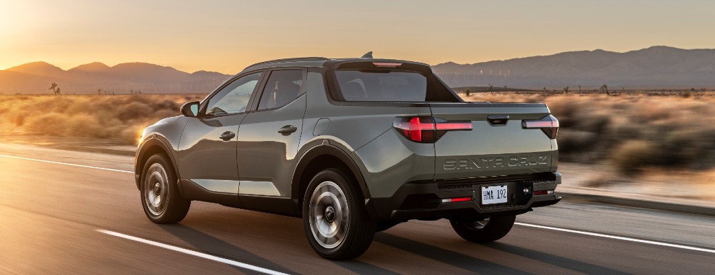 Gray 2022 Hyundai Santa Cruz