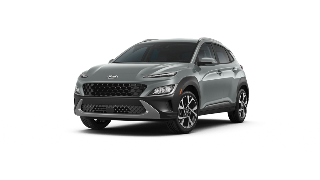 Cactus Fern 2022 Hyundai Kona on White Background