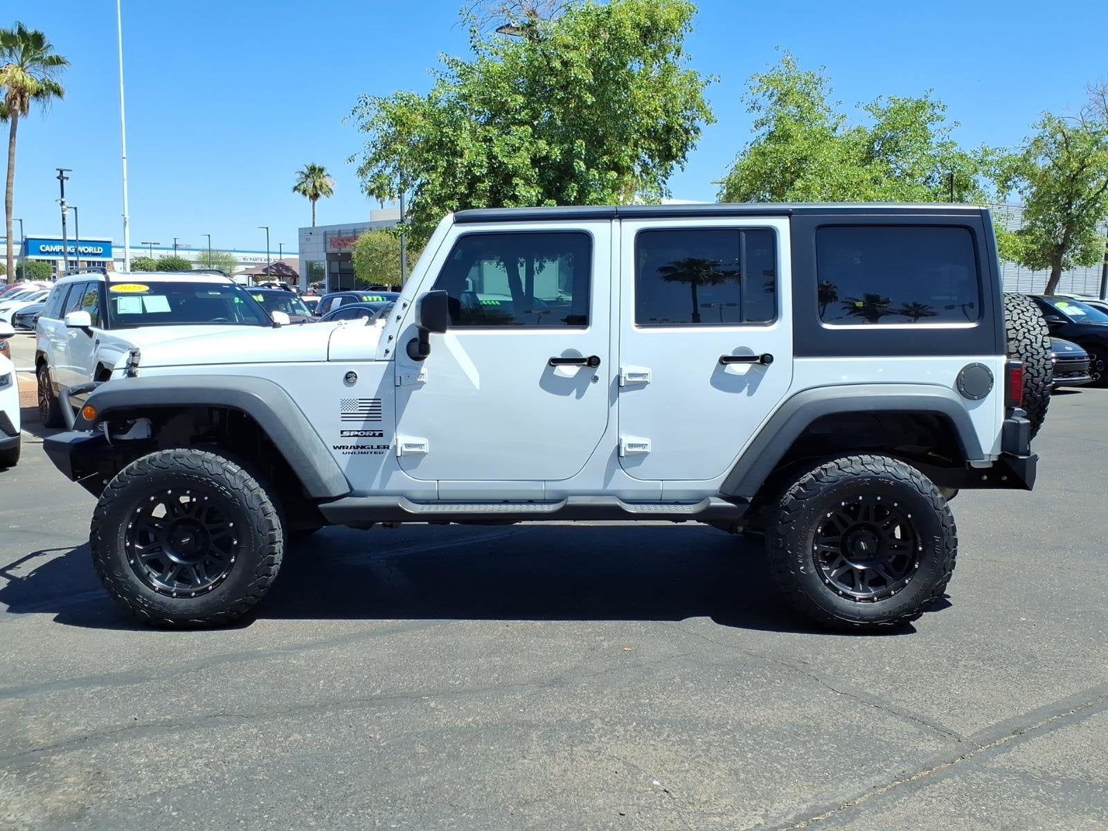 2017 Jeep Wrangler Unlimited Sport***BIG WHEELS AND TIRES!!