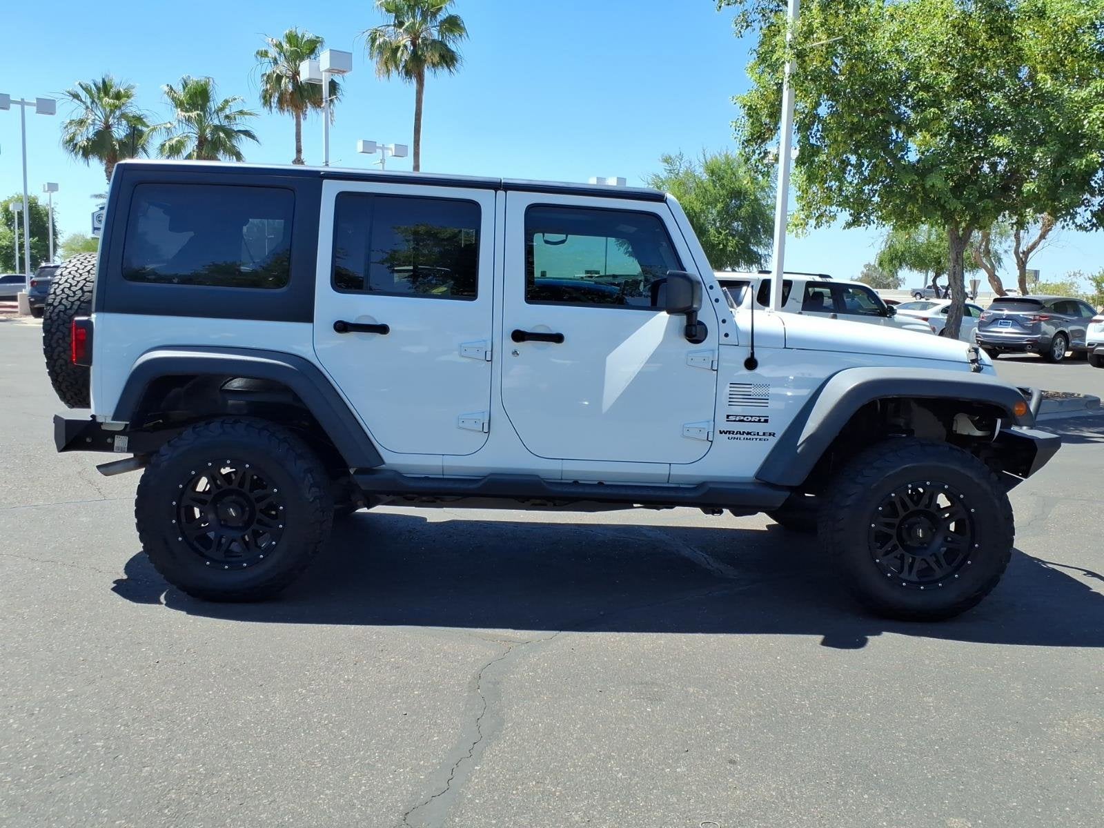 2017 Jeep Wrangler Unlimited Sport***BIG WHEELS AND TIRES!!