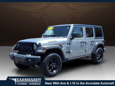 2020 Jeep Wrangler Unlimited Willys**BLACKED OUT!!