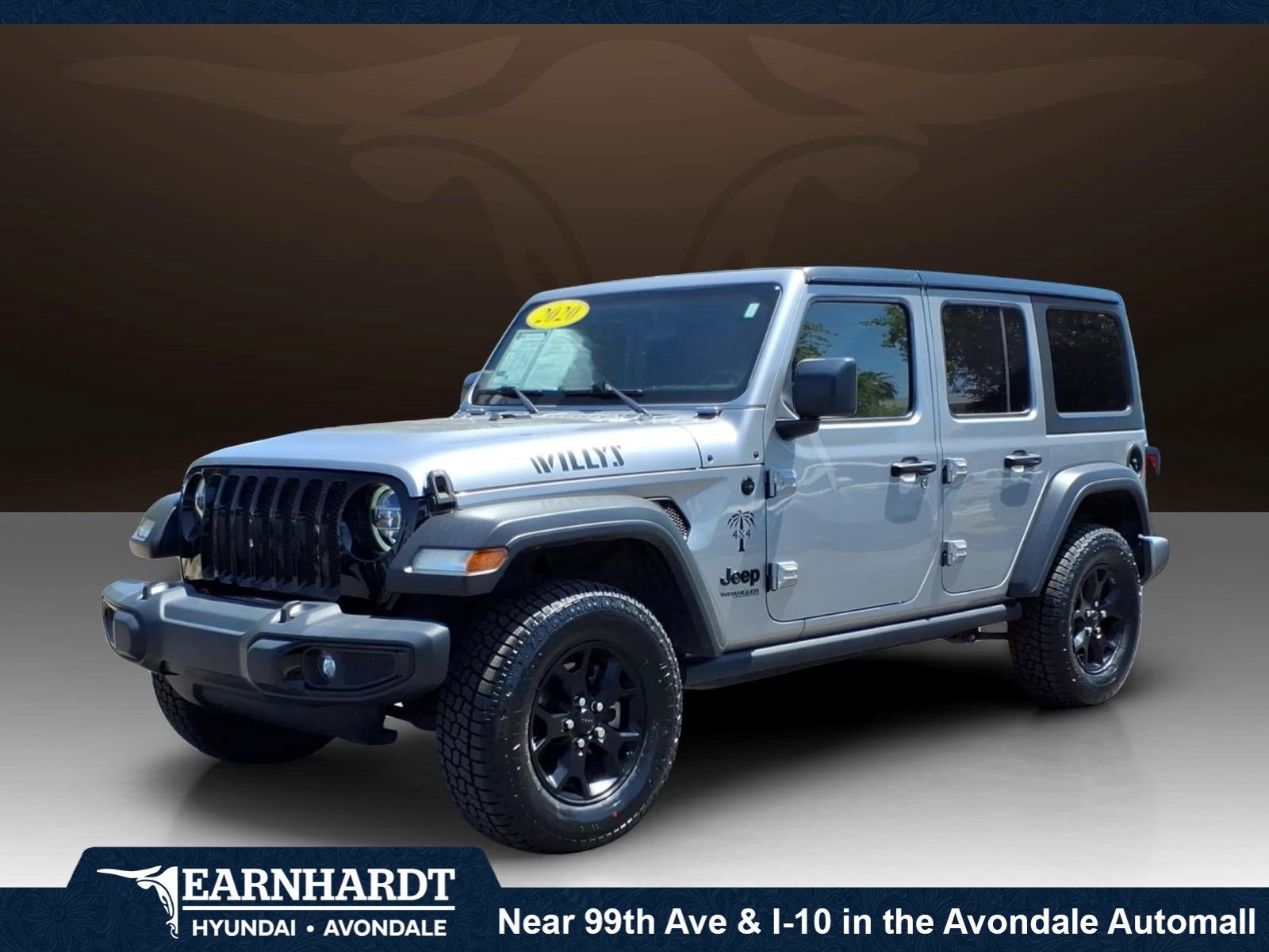 2020 Jeep Wrangler Unlimited Willys**BLACKED OUT!!