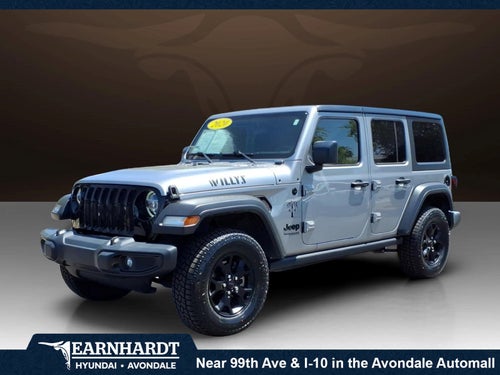 2020 Jeep Wrangler Unlimited Willys**BLACKED OUT!!