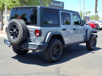 2020 Jeep Wrangler Unlimited Willys**BLACKED OUT!!