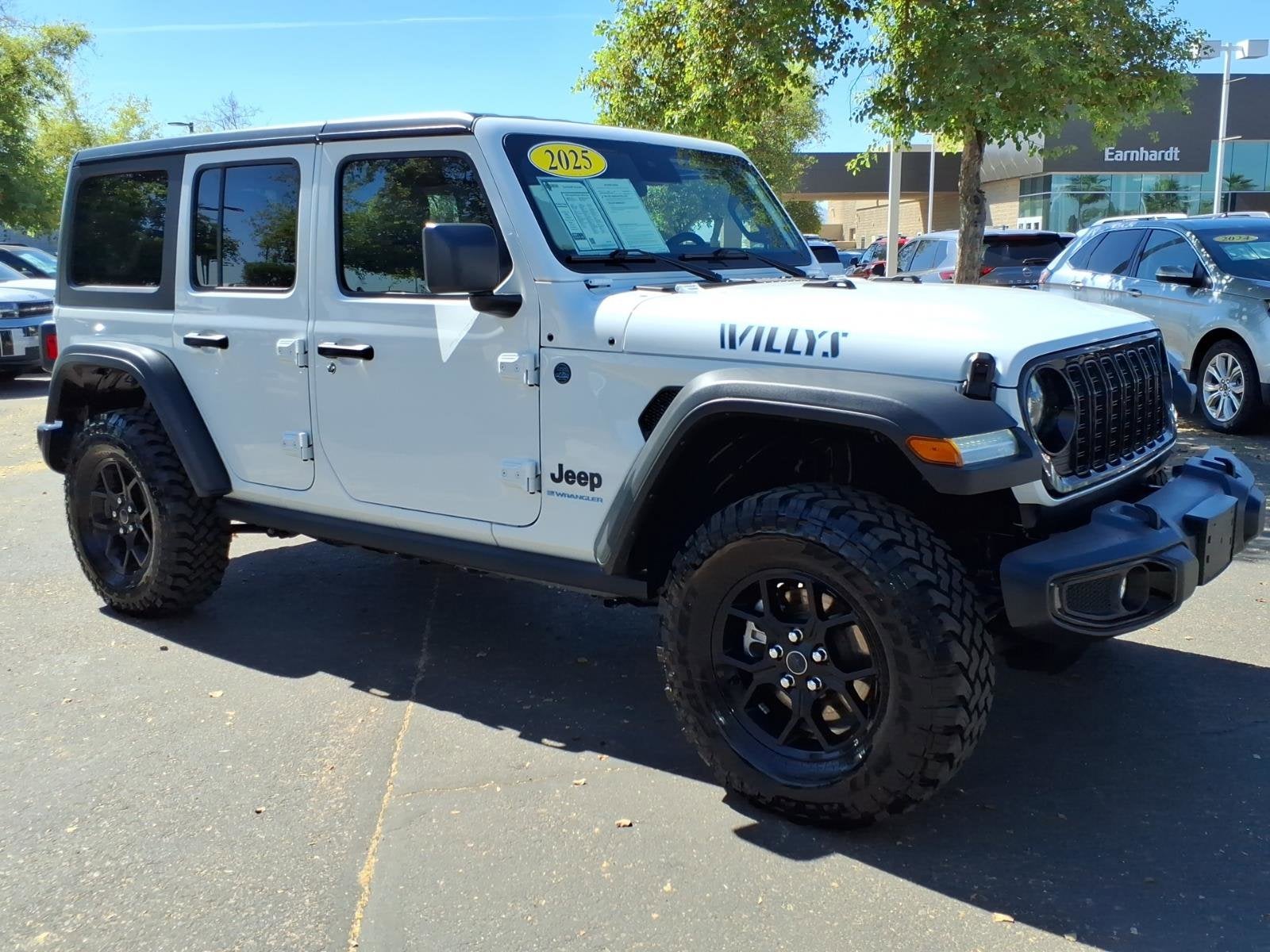 2025 Jeep Wrangler 4xe Willys**CHARGER INCLUDED CHEAP GAS!!!