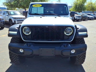2025 Jeep Wrangler 4xe Willys**CHARGER INCLUDED CHEAP GAS!!!