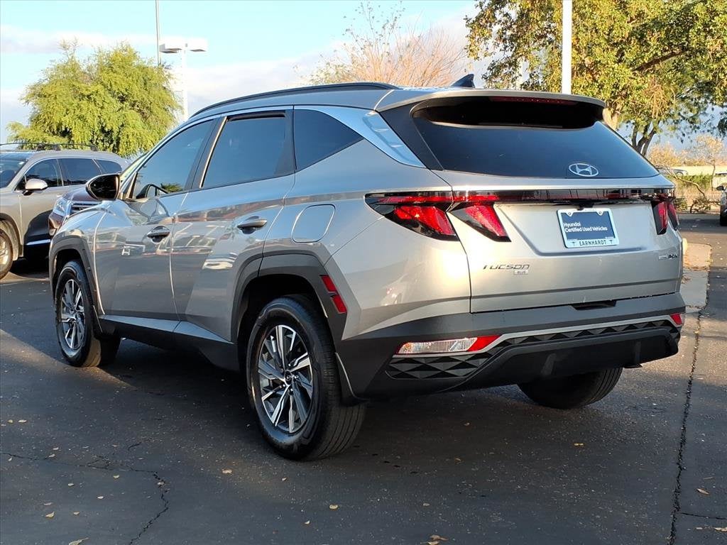 2024 Hyundai TUCSON HYBRID Blue