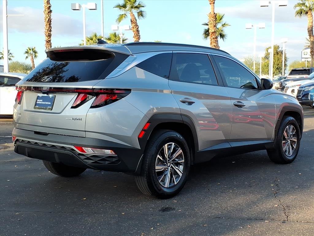 2024 Hyundai TUCSON HYBRID Blue
