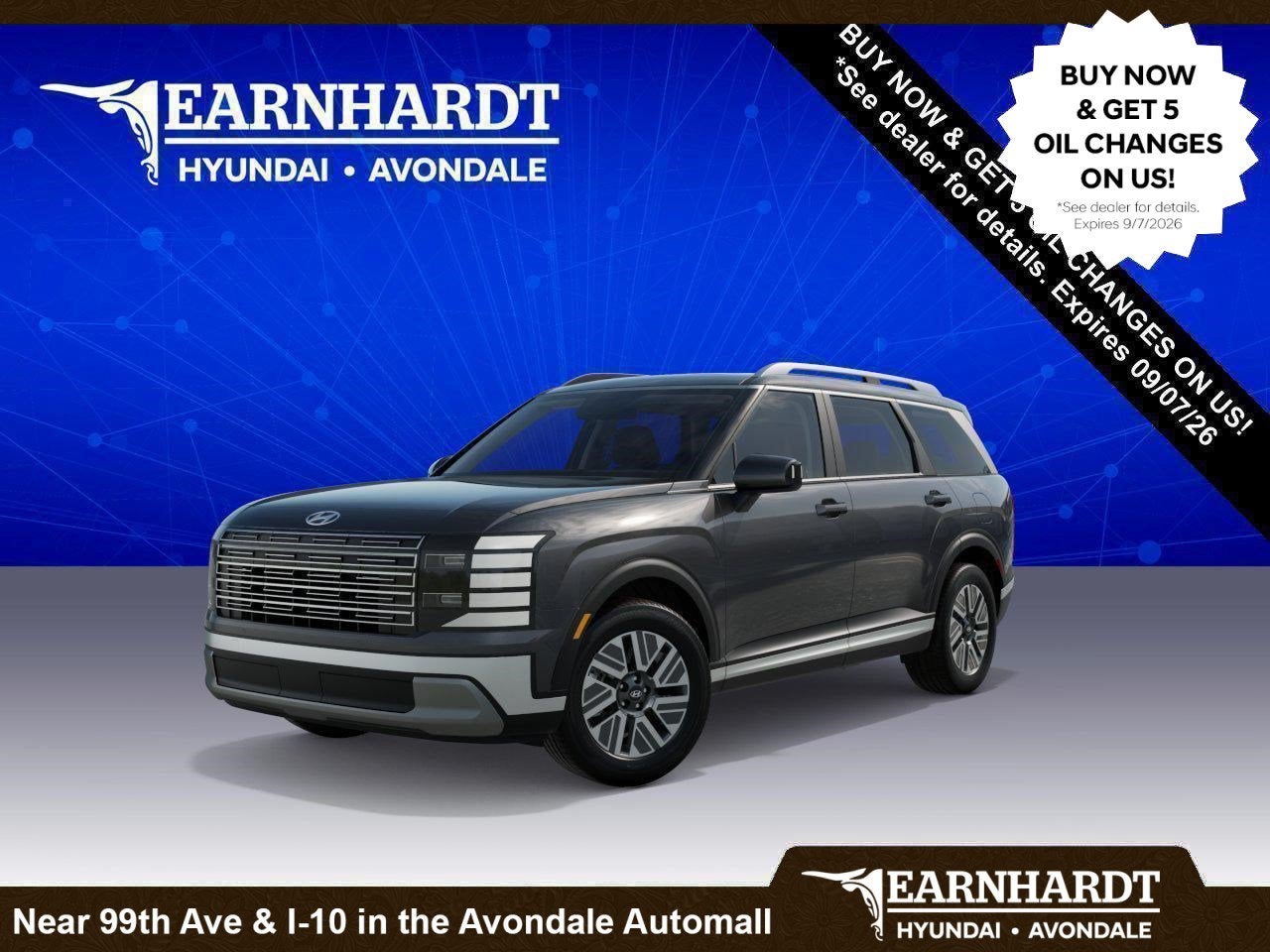 2027 Hyundai PALISADE HYBRID Blue SEL 7P