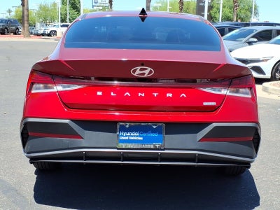 2024 Hyundai ELANTRA HYBRID Blue