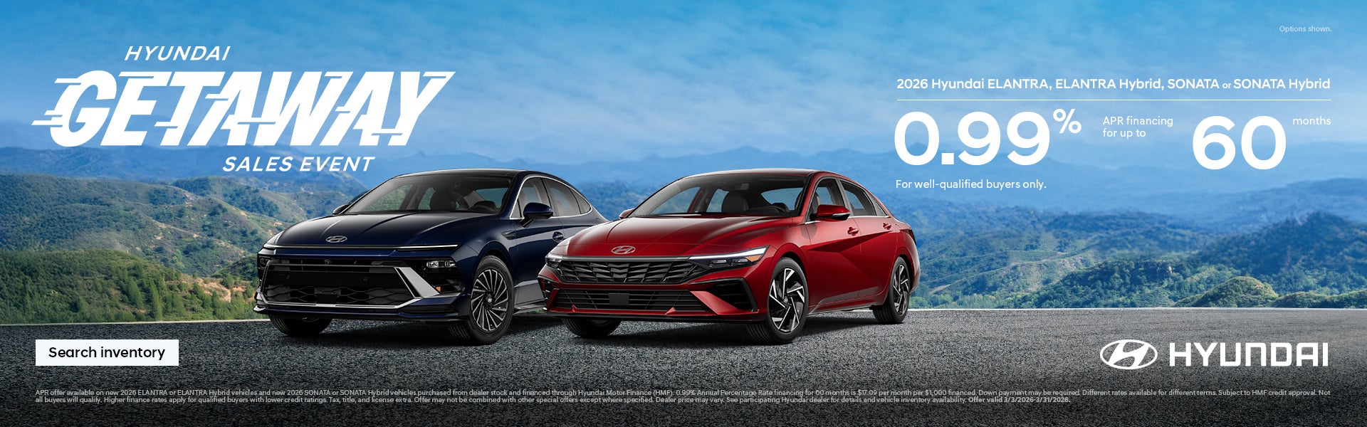 West Hyundai 2026 Getaway Sales Event Offer