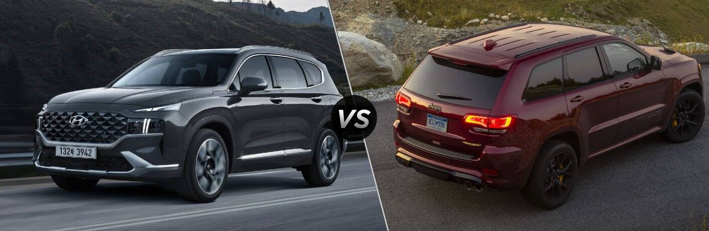 2021 Hyundai Santa Fe vs. 2021 Jeep Grand Cherokee: A Closer Look