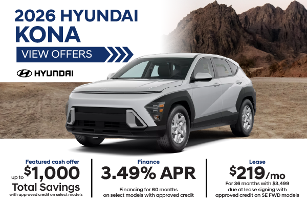 2026 Hyundai KONA