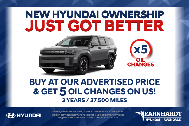 5 OIL CHANGES