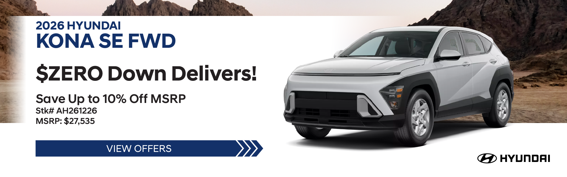 2026 Hyundai Kona SE FWD