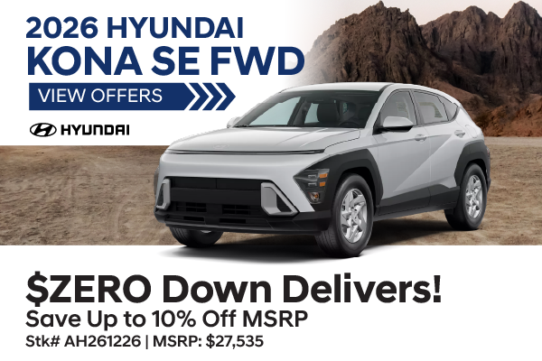 2026 Hyundai Kona SE FWD