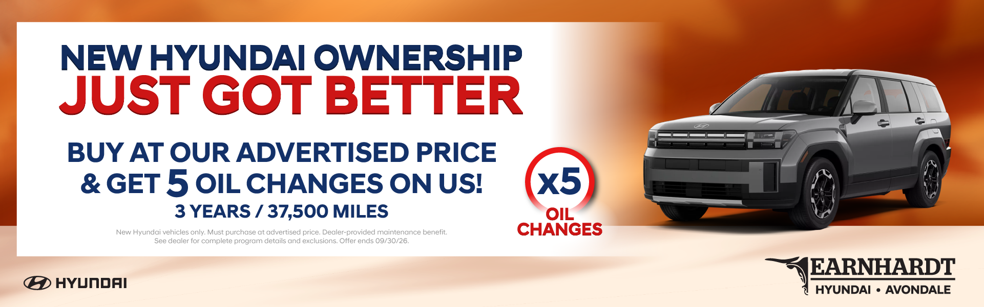 BUY NOW & GET 5 OIL CHANGES ON US