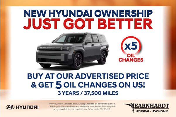 BUY NOW & GET 5 OIL CHANGES ON US