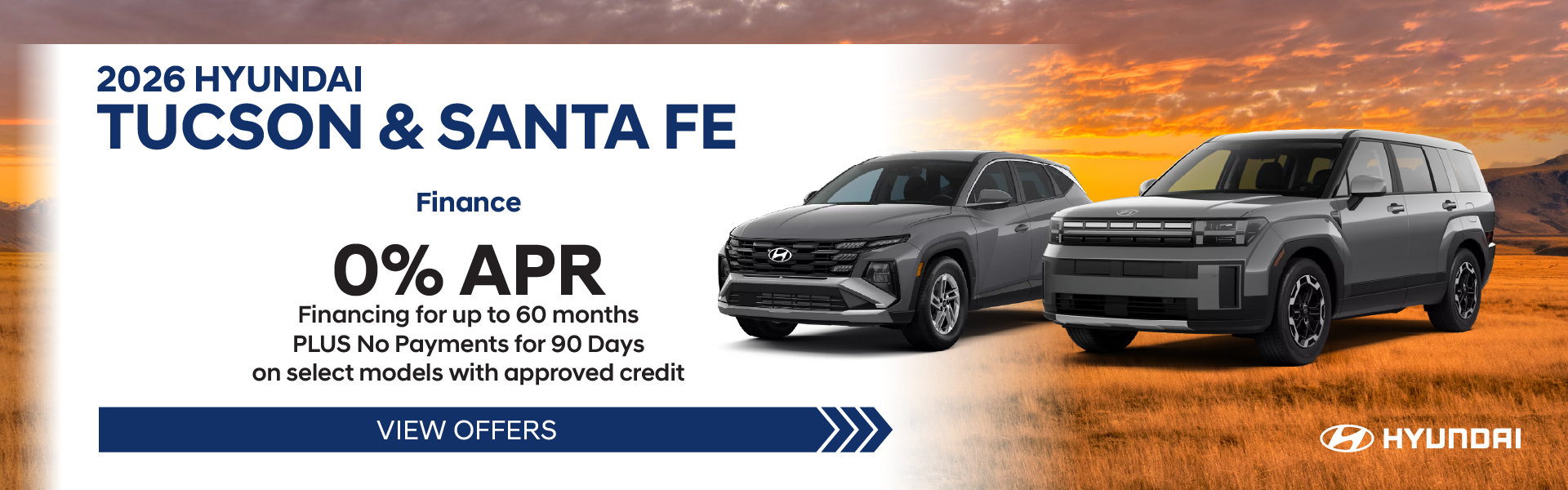 2026 Hyundai Tucson & 2026 Santa Fe