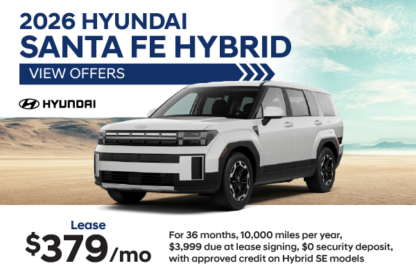 2026 Hyundai Santa Fe Hybrid SE FWD