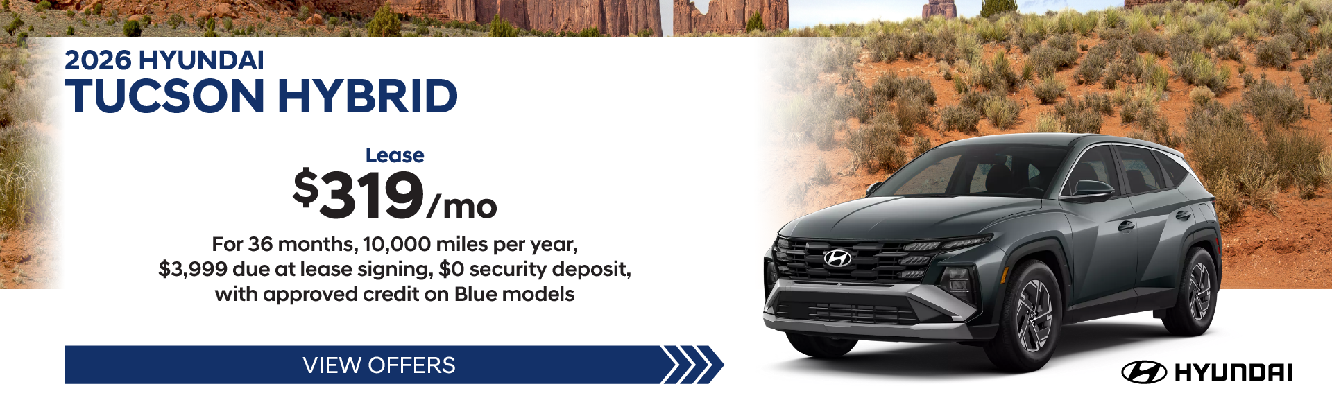 2026 Hyundai Tucson Hybrid Blue SE FWD