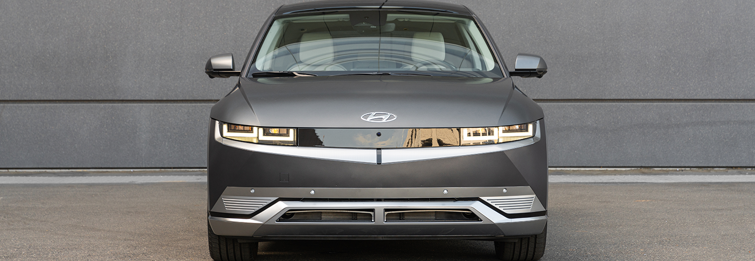 2023 Hyundai Ioniq 5 interior with focus on spacious passenger area