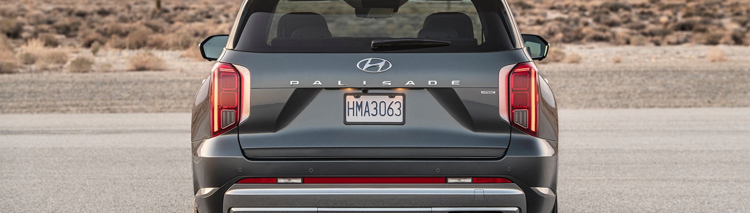 2024 Hyundai Palisade with ventilated seats in first and second rows